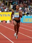 Shelly-Anne Fraser-Price 100 metres, 2012 Samsung Diamond League, Birmingham.
